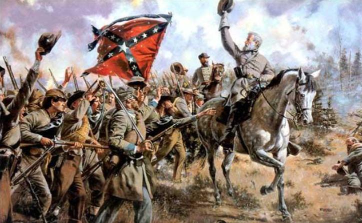 葛底斯堡战役进攻路线图,葛底斯堡南北战役