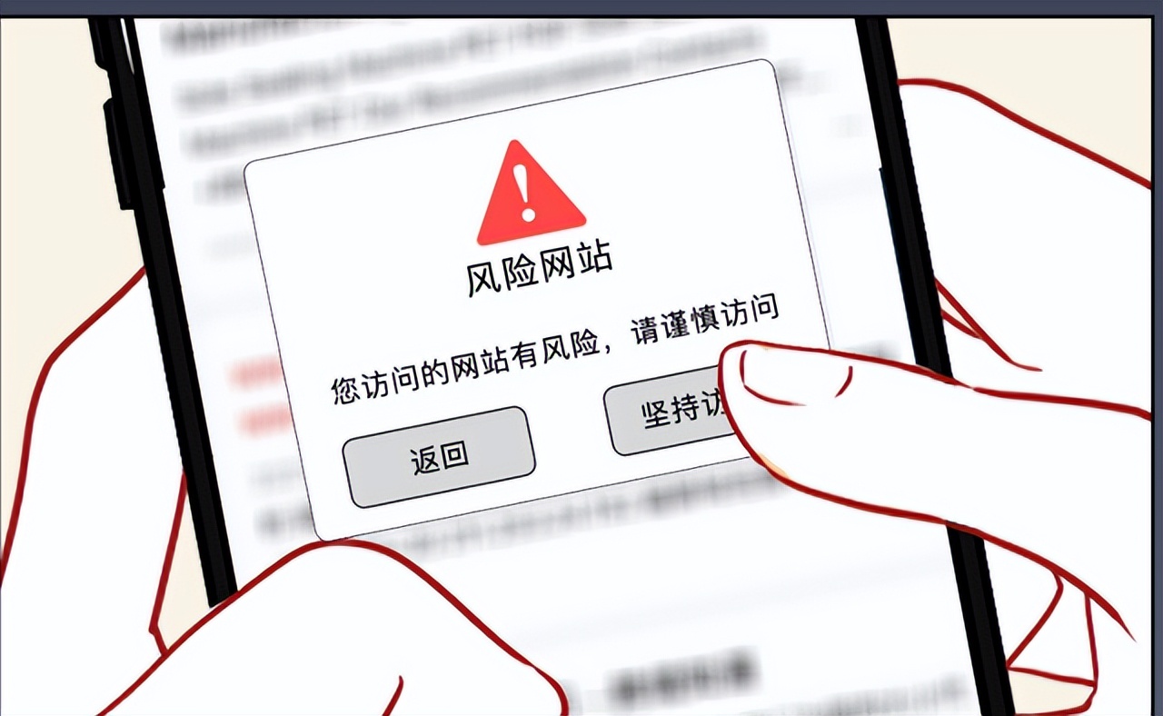 浏览有风险的网站会有什么害处,网站提示有风险可以继续访问吗