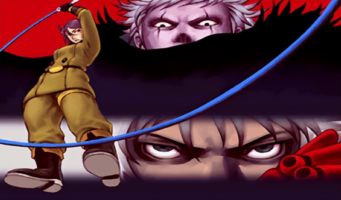 穿着严实却性感非常，十八岁就被称为“女王”，拳皇怒队鞭女薇普