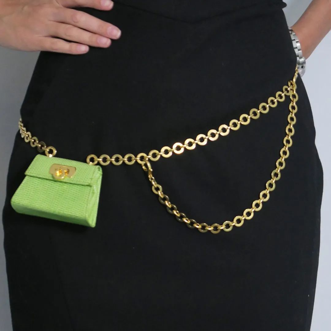 今年流行纯金链款式,颈链饰品推荐最新款金属