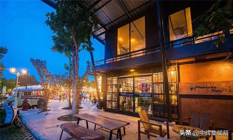 集装箱地摊集市,集装箱市集深圳