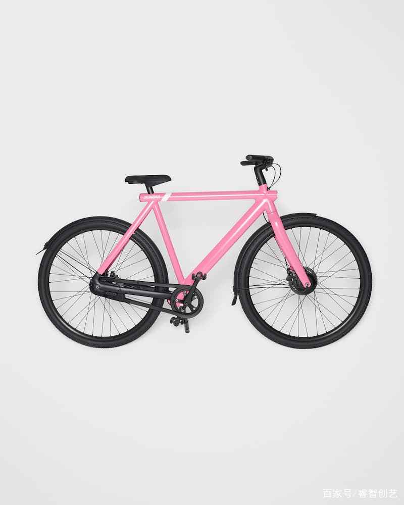 今年的圣诞礼物就是它——Jacquemus＊VanMoof粉红电动自行车