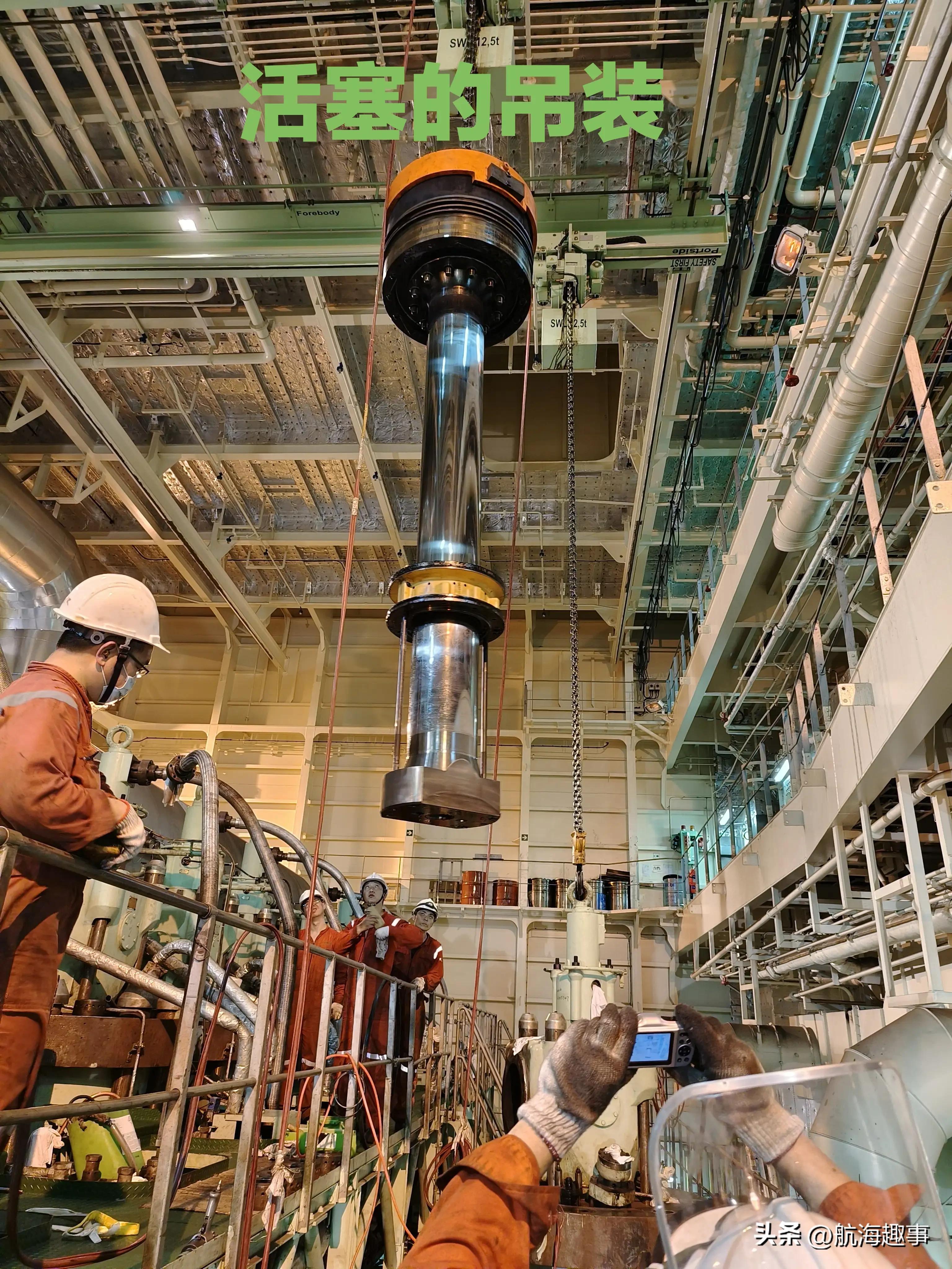航海的那些事，萨凡纳锚泊9天，主机吊缸，活塞锁紧帽漏油，忙