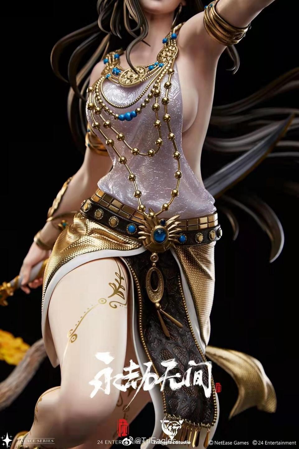 纸片人老婆穿越现实！永劫无间1/4迦南雕像开售，玩家：胡桃搞起