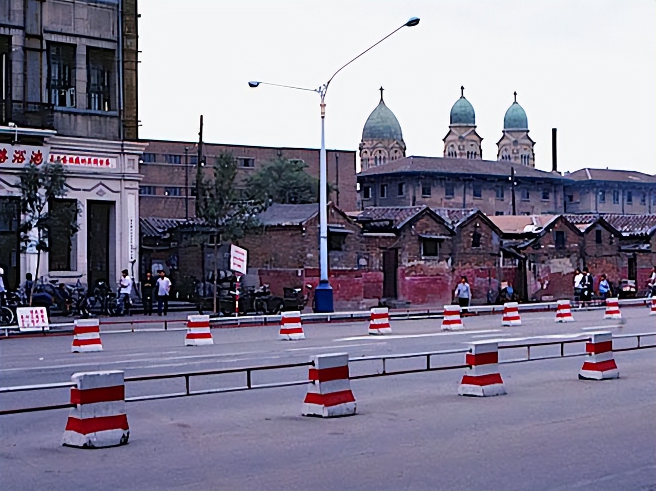 天津海滨区老照片,天津旧景照片