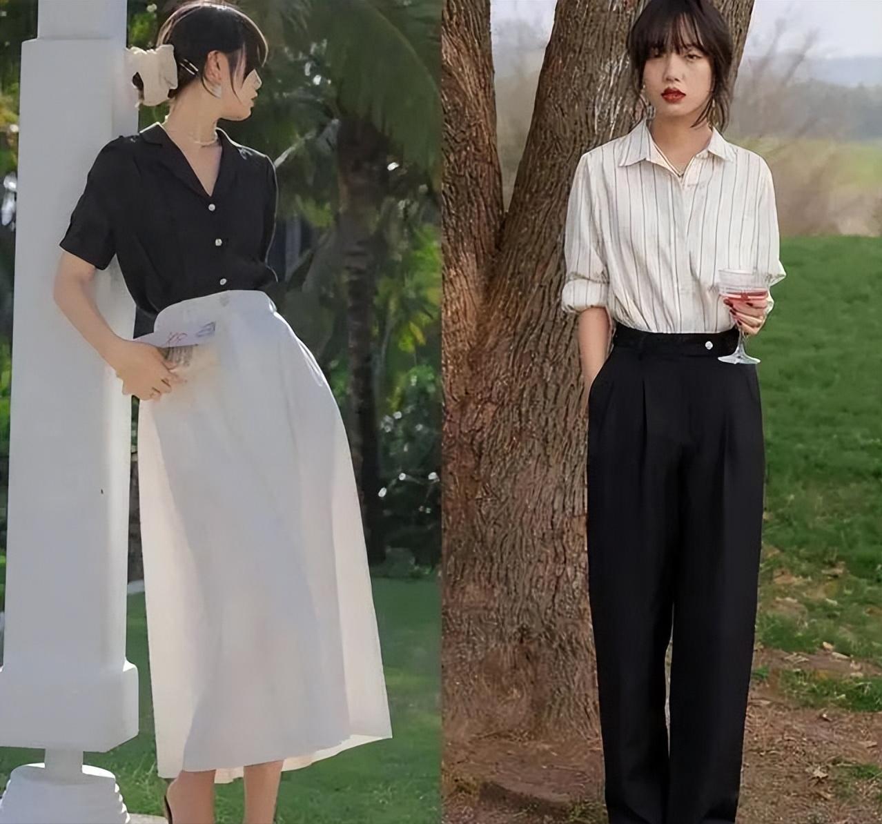 简约气质通勤衣服搭配,通勤服装版型搭配技巧