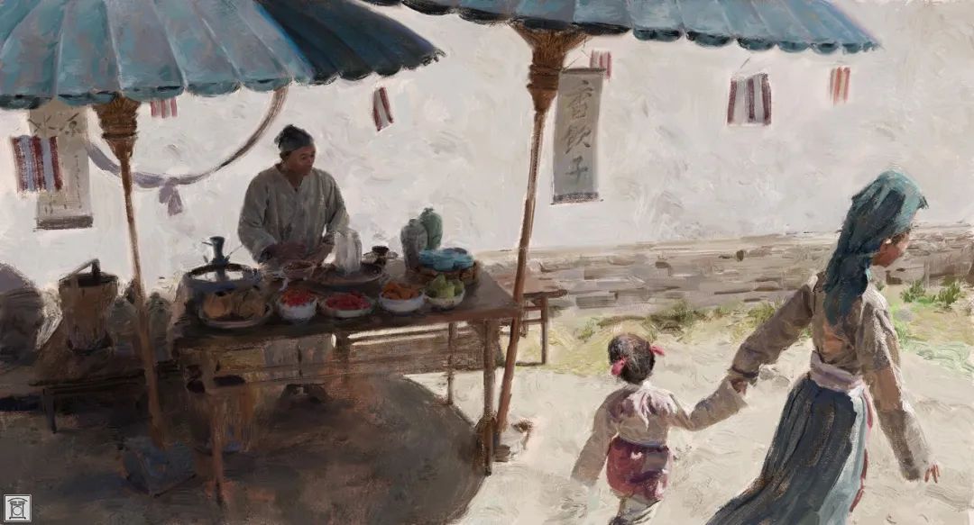 内蒙古校尉,宋代宫廷油画作品欣赏