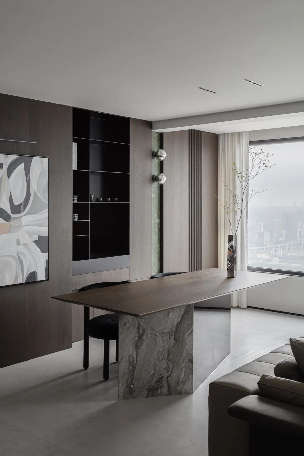 120平意式轻奢设计,130平米意式轻奢风格