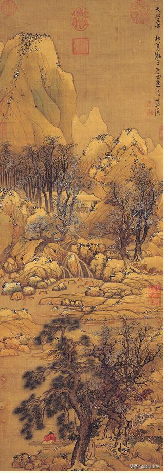 《山水诗98首》行人无限秋风思，隔水青山似故乡