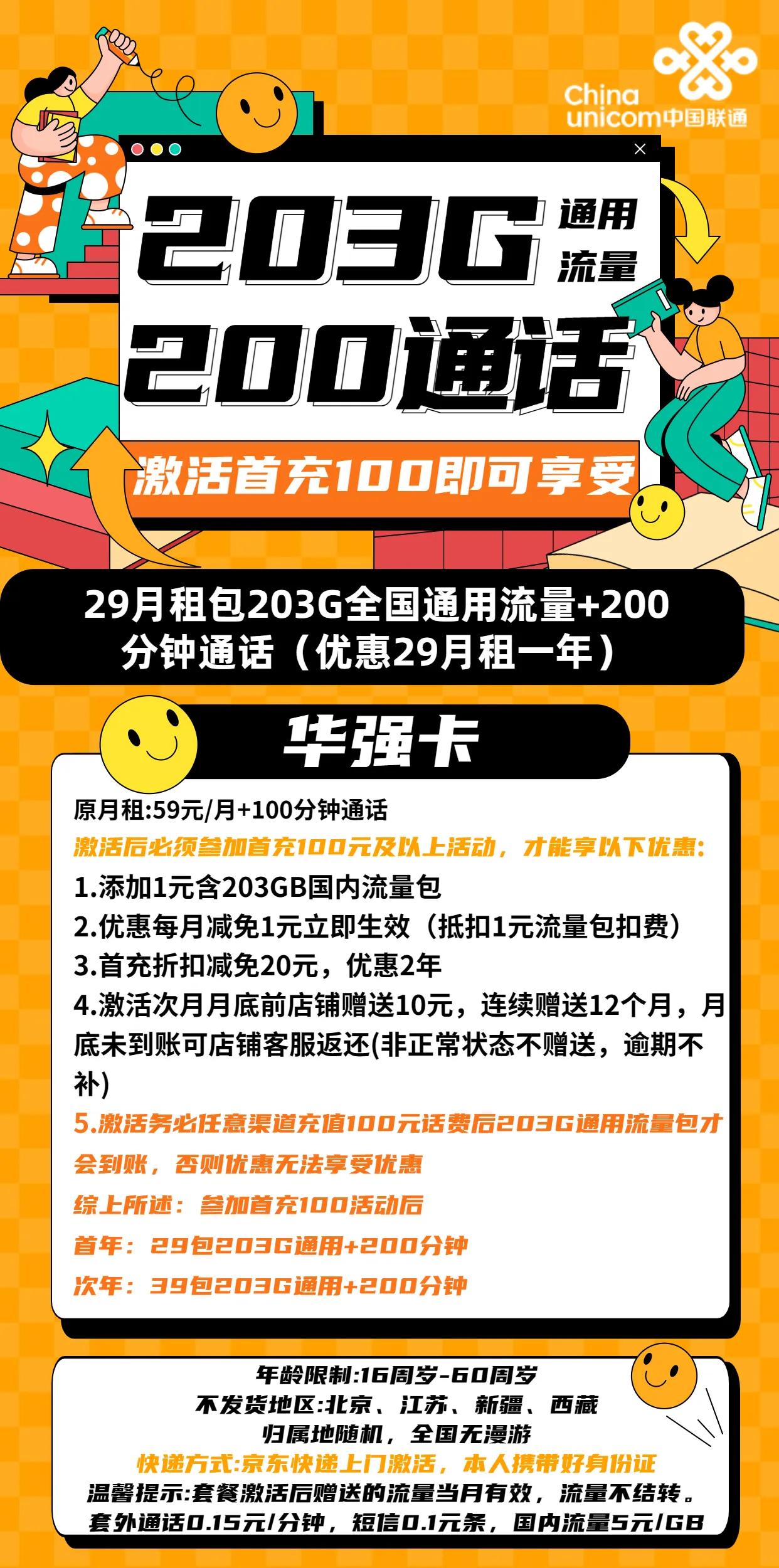 联通神卡一览表,联通不限量不限速神卡