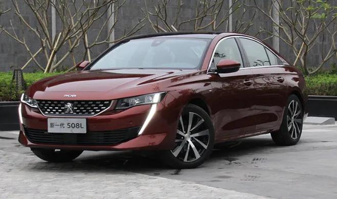新款标致508取消黑色,标致新款508实车现身街头