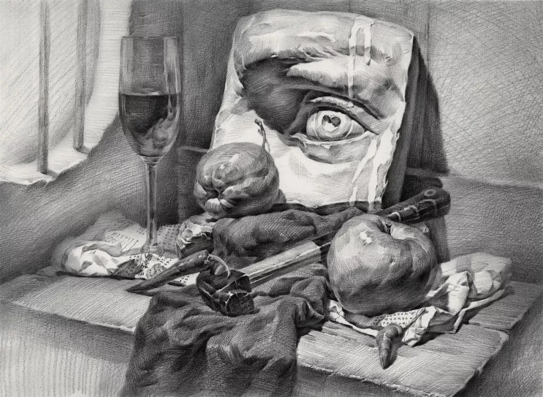 边缘线素描训练,素描边缘处理教程