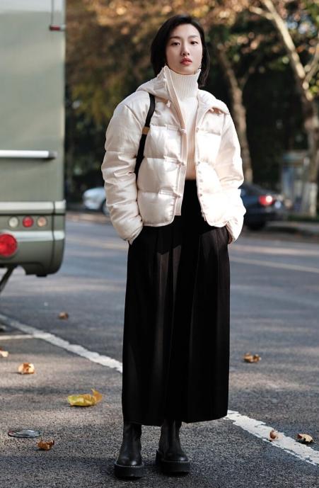 矮个子过膝盖马靴怎么搭配显高,矮个子短烟筒靴穿搭