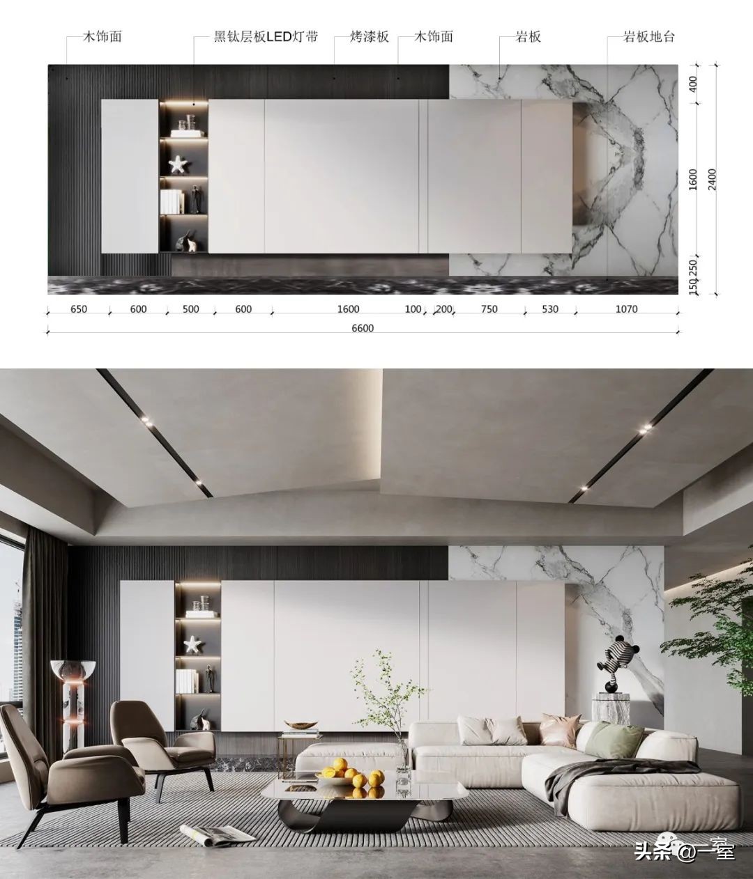 2021网红背景墙带详细尺寸供参考,电视背景墙2023最新款网红尺寸