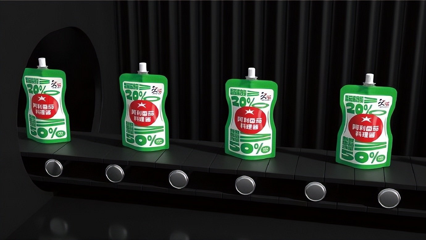 番茄酱包装设计,日本番茄酱包装设计