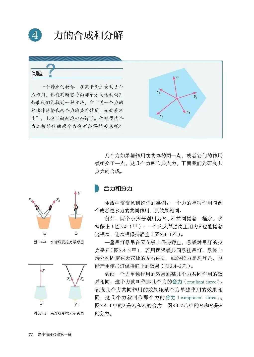 人教版高中物理教材电子版,物理电子课本高一人教版