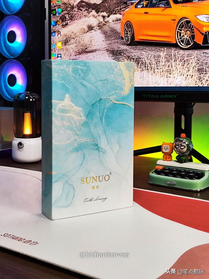 可视牙菌斑清洁仪,洁牙仪除牙垢视频