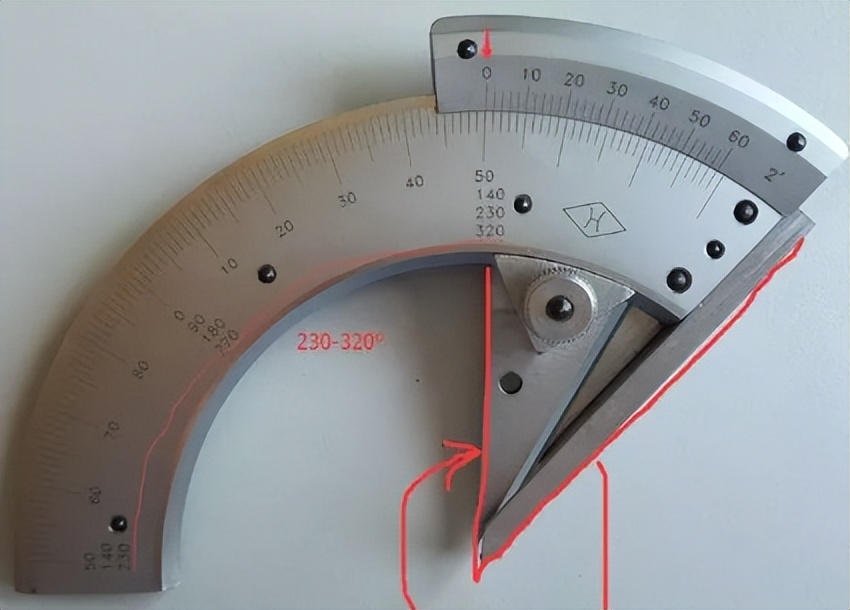 角度规怎么读数,知识分享录视频角度技巧