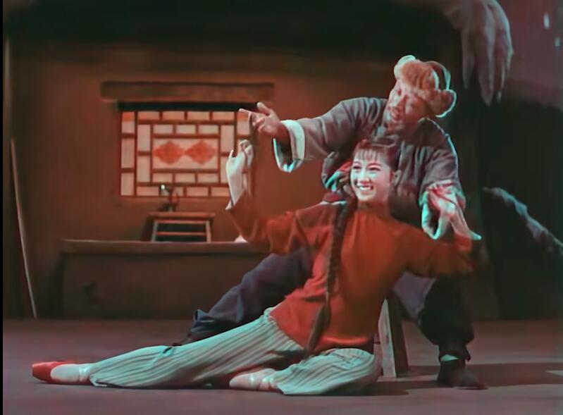 舞剧白毛女分幕,舞剧黑白版白毛女