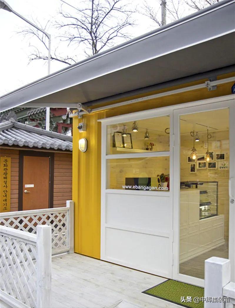 集装箱别墅咖啡馆,集装箱咖啡馆图片