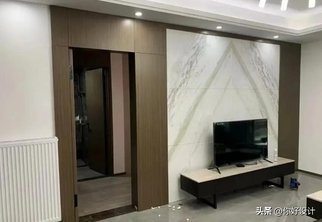 隐形门电视背景墙多少钱,4米电视背景墙带隐形门