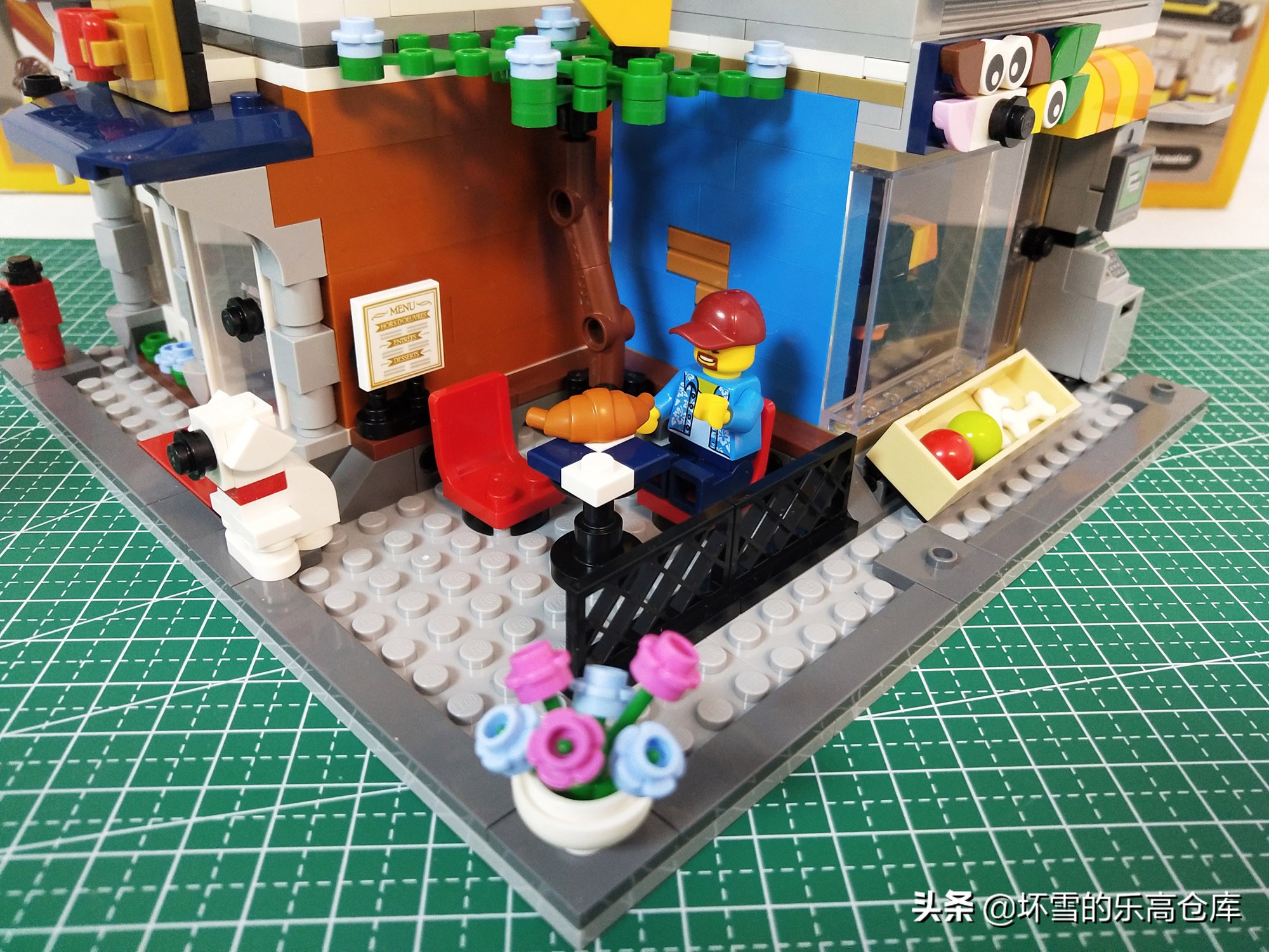 又大又炫酷的城市乐高,乐高创意百变街