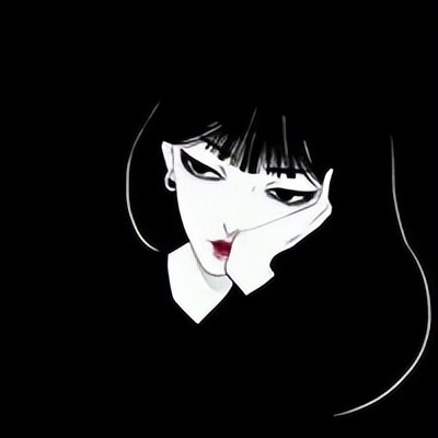 非主流头像黑白伤感男,漫女头像黑白高冷伤感
