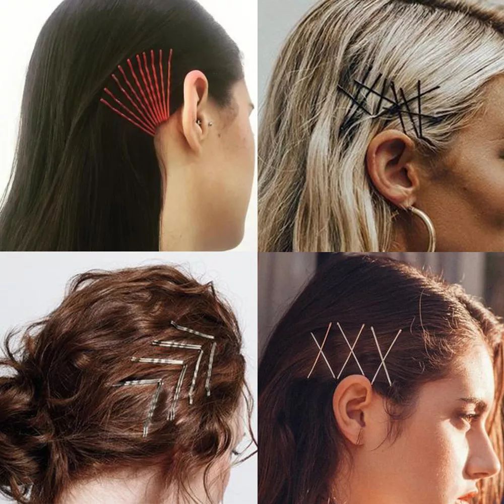 儿童用泫雅风彩色发夹怎么扎好看 (泫雅一字夹发夹佩戴方法)