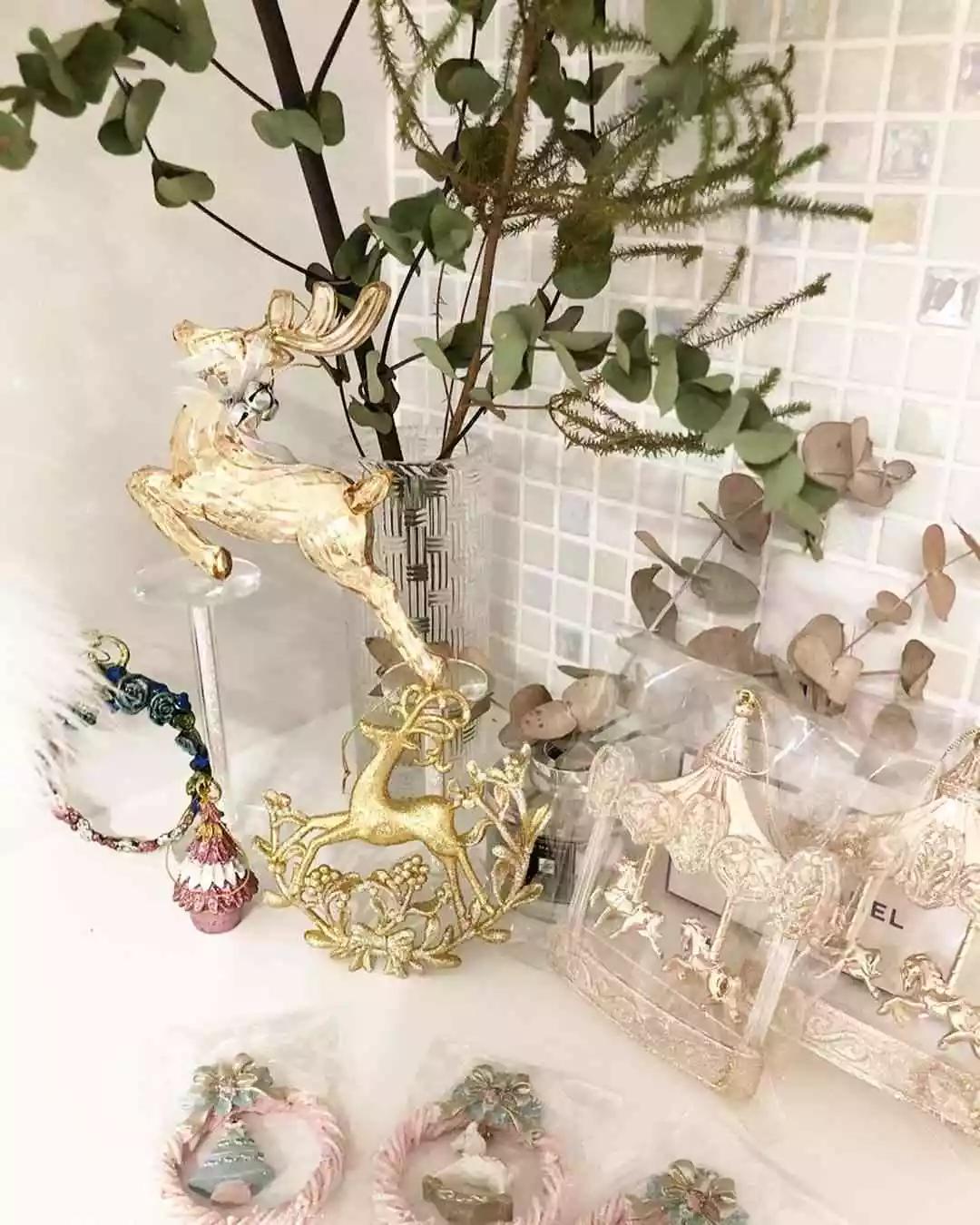 日本圣诞布置,日本圣诞节家庭布置