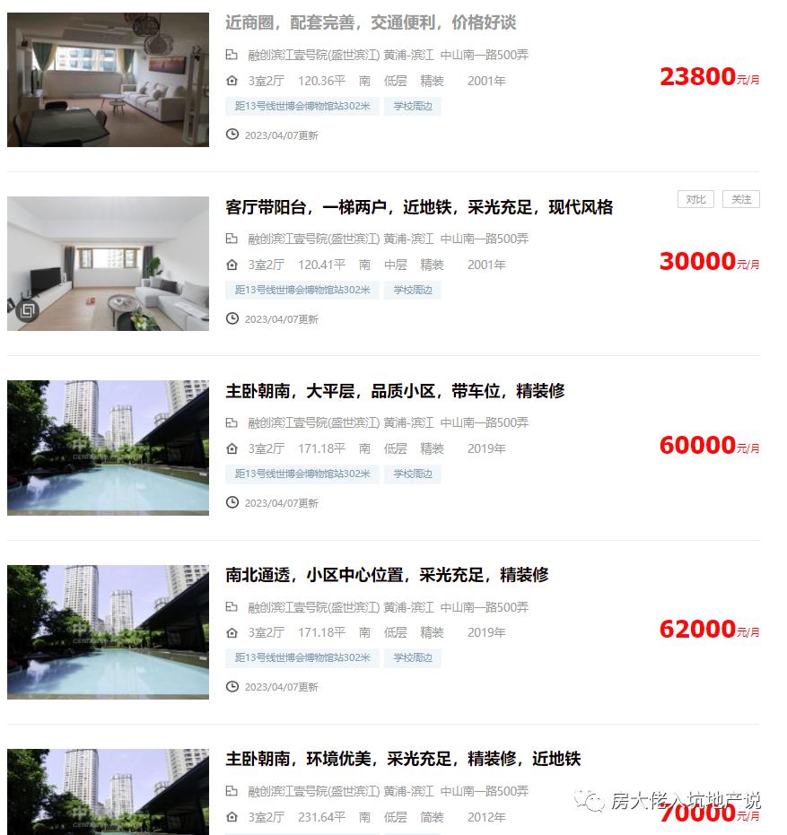 融创滨江壹号院平层江景房还卖吗 (中山南一路500弄 融创滨江壹号院)