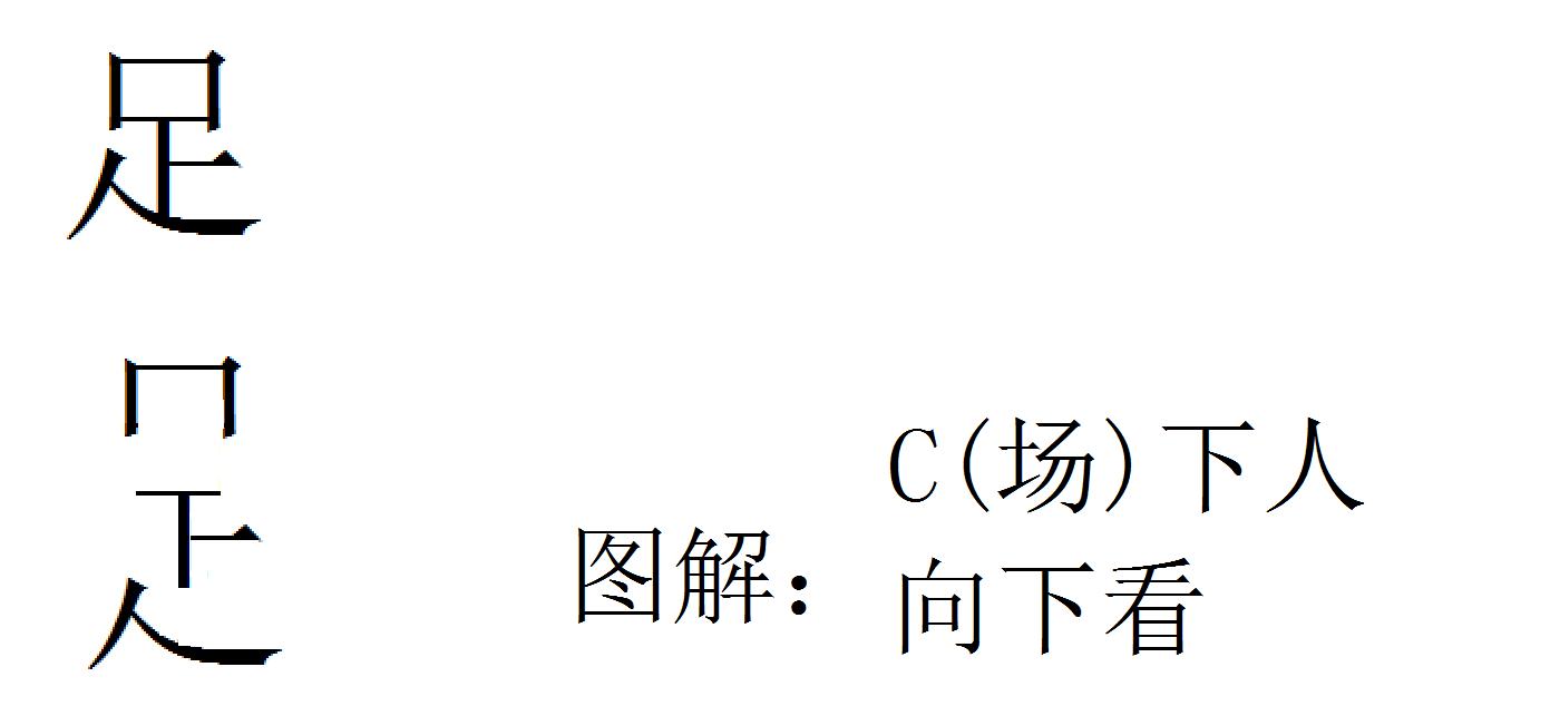 巧解汉字，关爱中国足球，知足常乐。