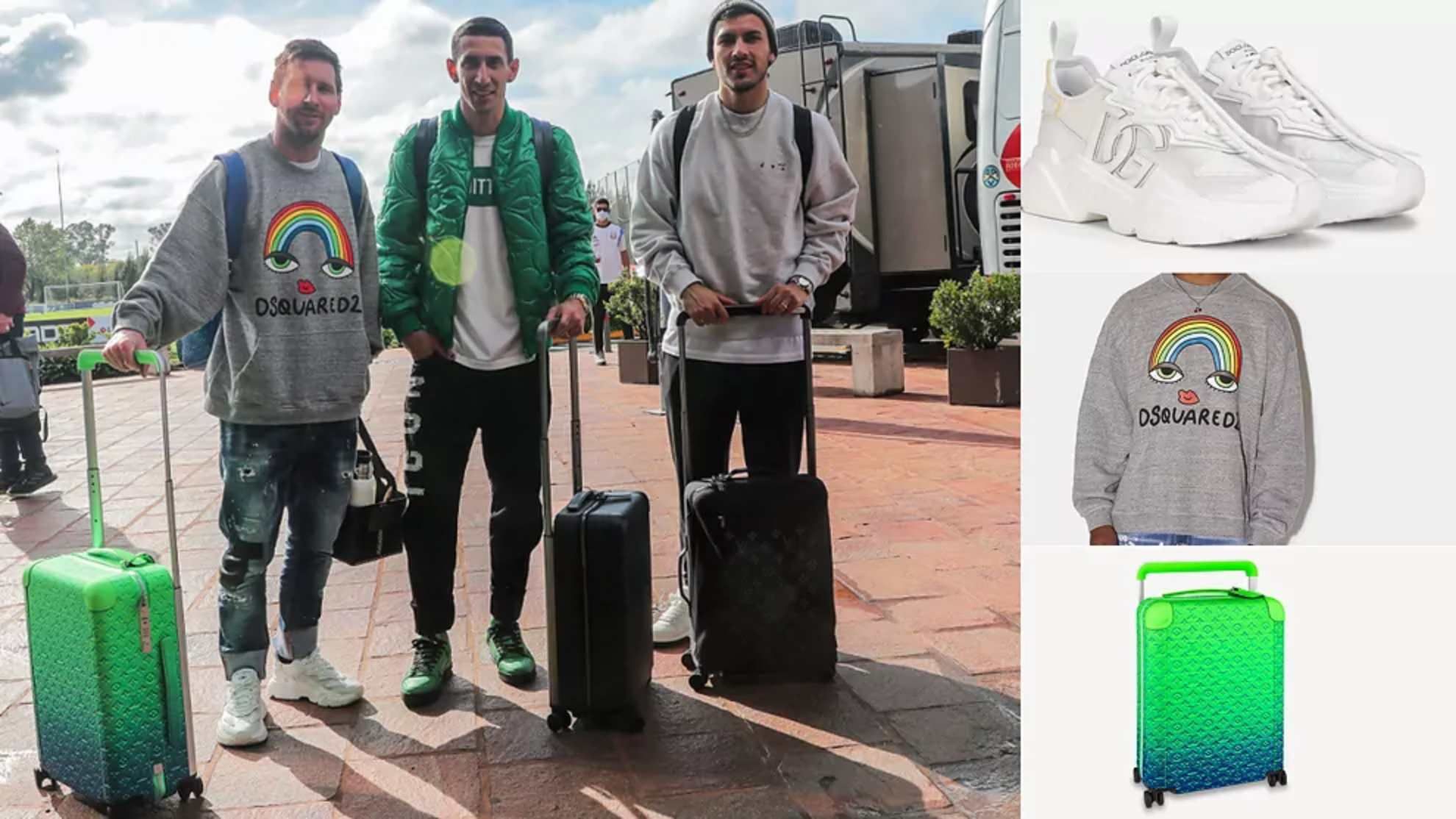 梅西回国后现状,梅西到达卡塔尔穿着打扮