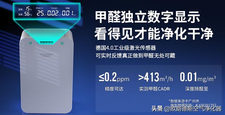 怎么选空气净化器主要看两大因素,欧朗德斯a5s