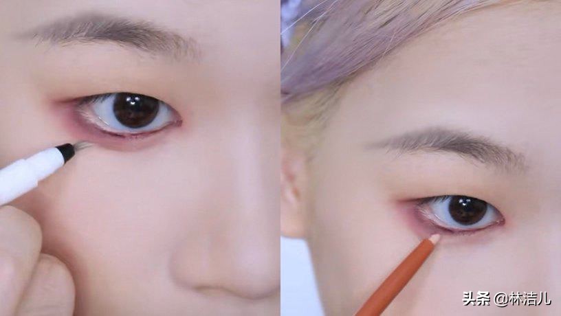 金高银单眼皮韩系妆容说明,韩国单眼皮女明星眼妆金高银