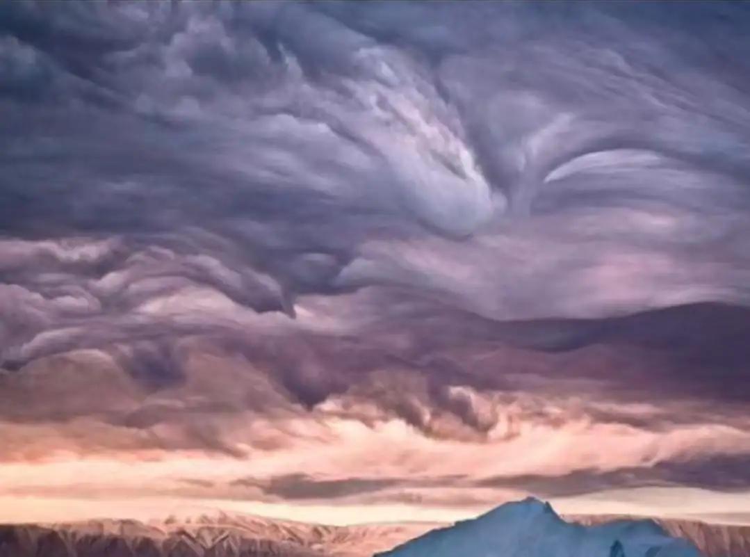 罕见“七彩祥云”现身浙江,形成条件极其苛刻,是好运的预兆吗?