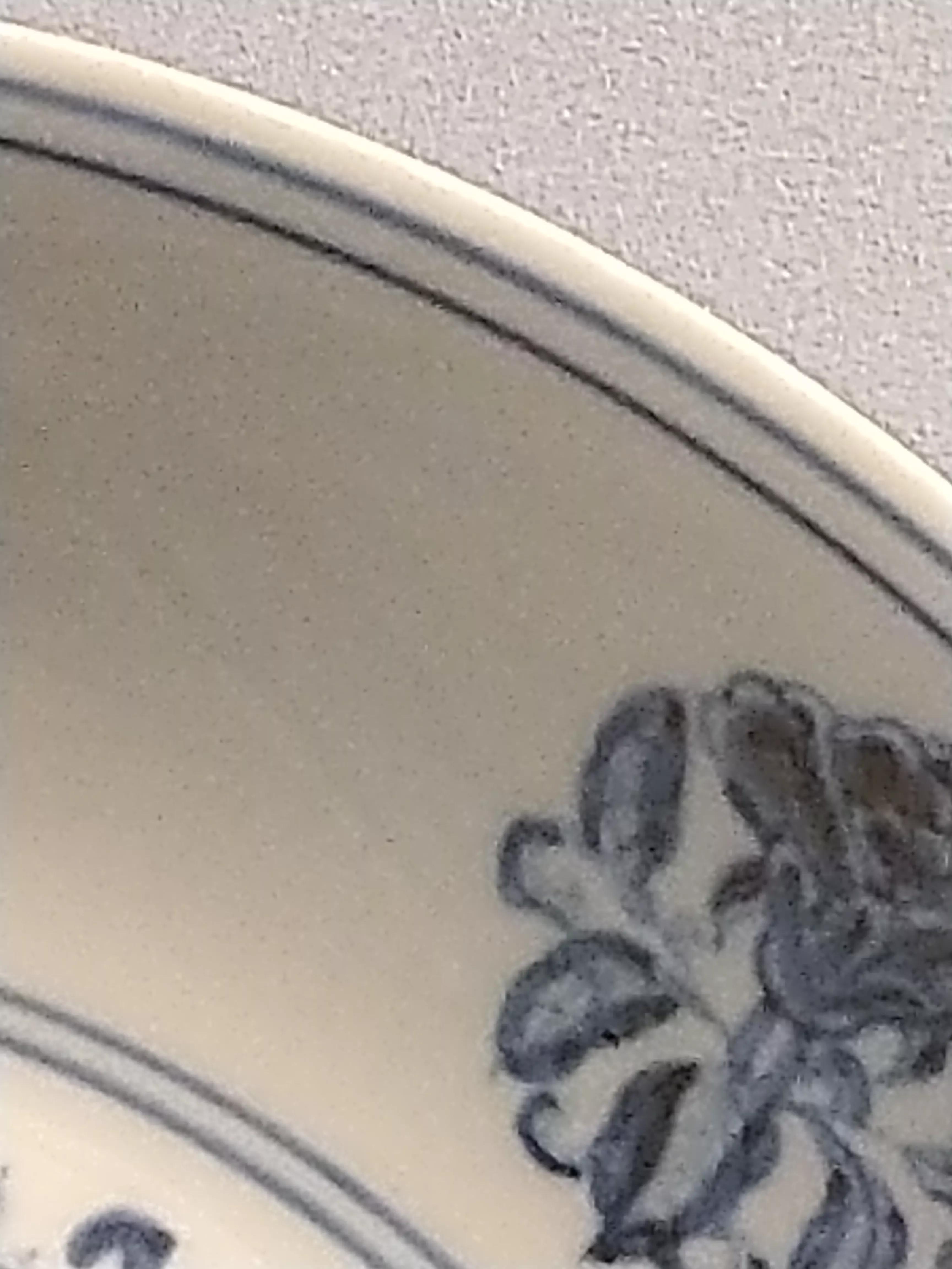 中国青花瓷画欣赏,水墨画颇具韵味的画法