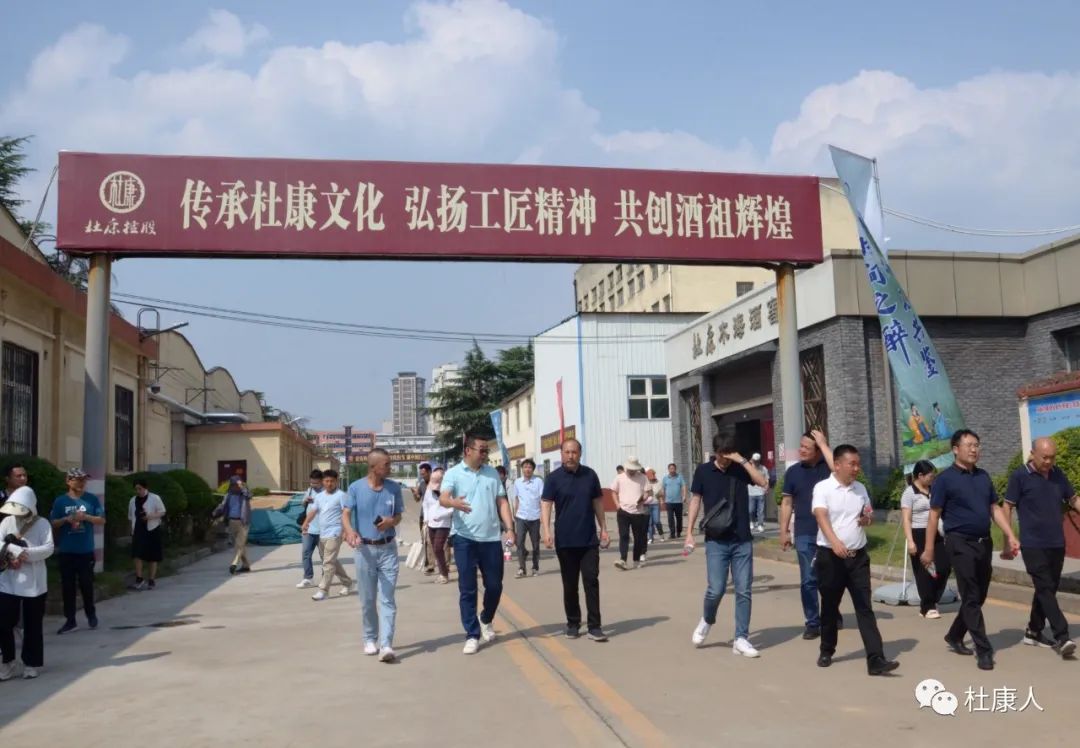 杜康参观,杜康酒厂参观