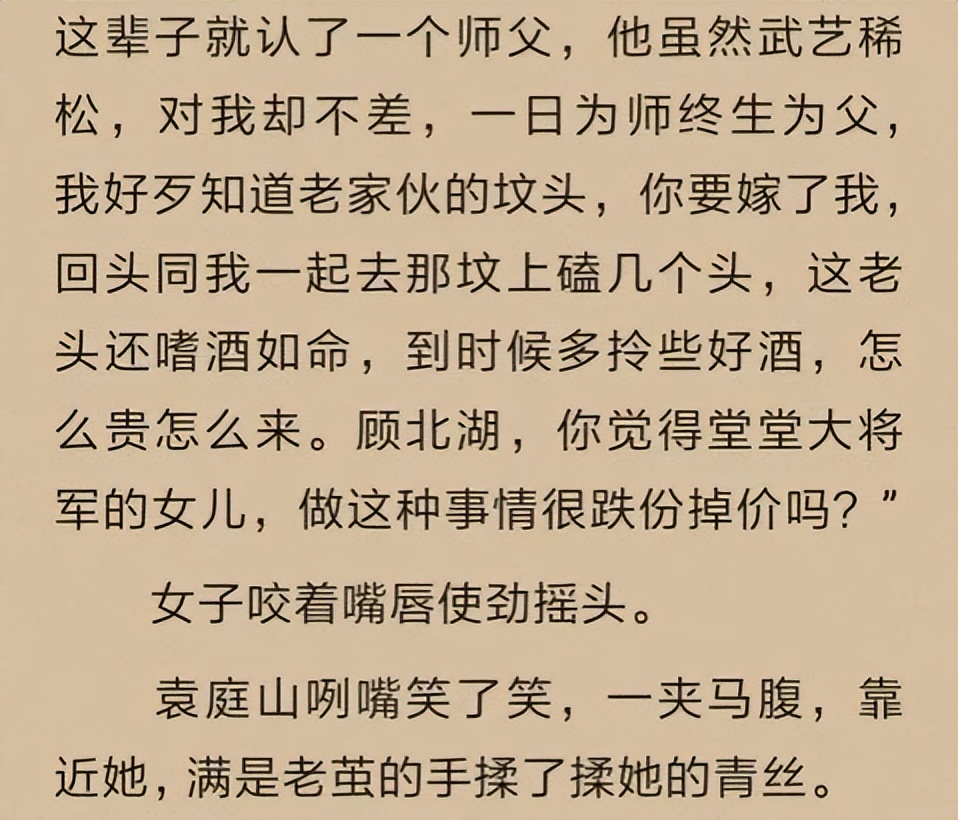 雪中悍刀行袁庭,雪中悍刀行小说袁庭山