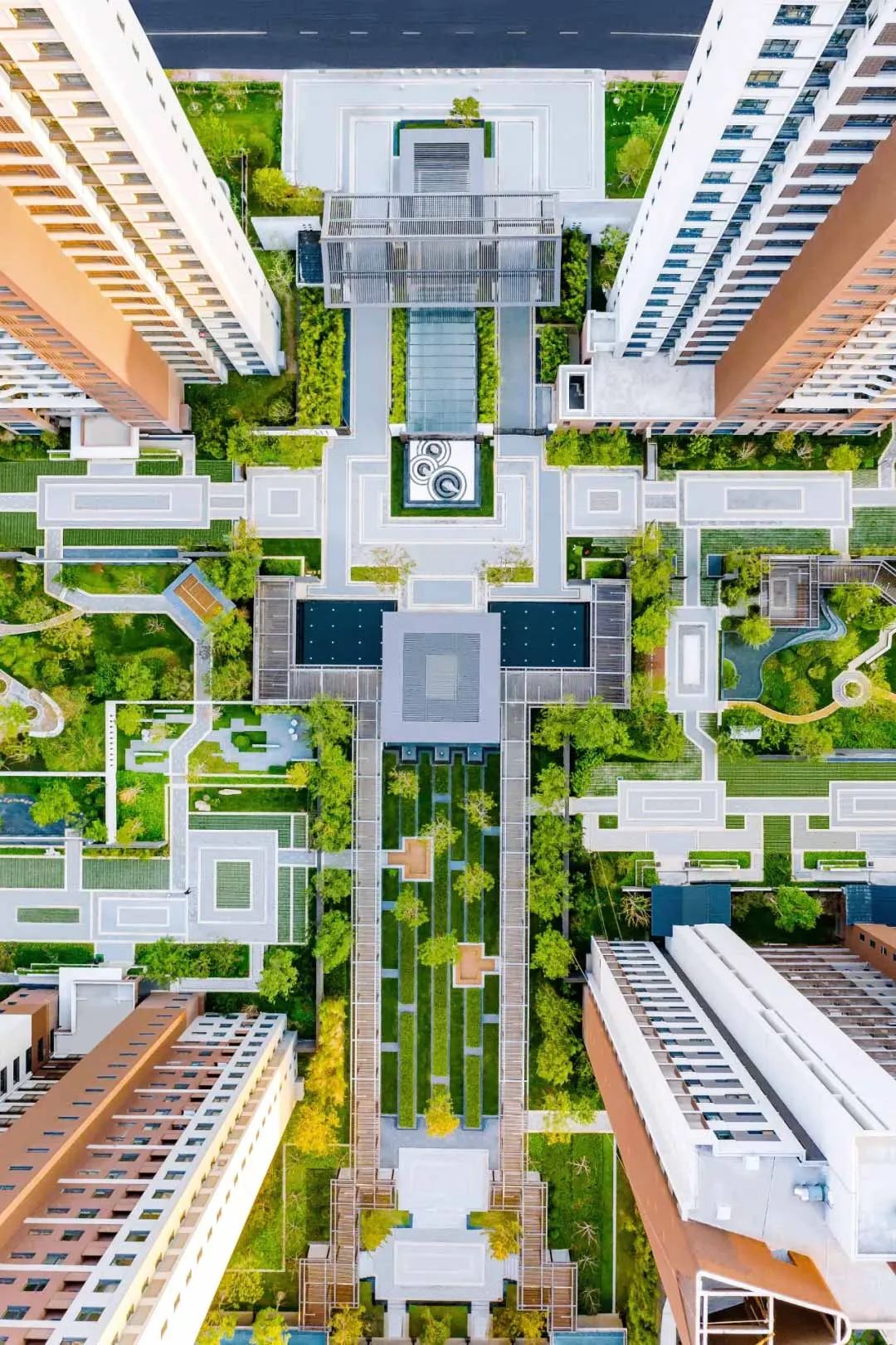 第四代住宅庭院景观,第四代住宅景观细节