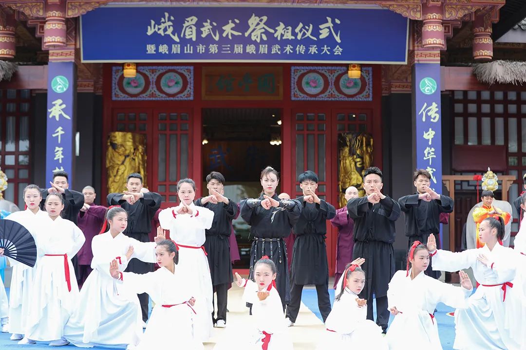 央视峨眉武术宣传原视频,峨眉武术表演回放