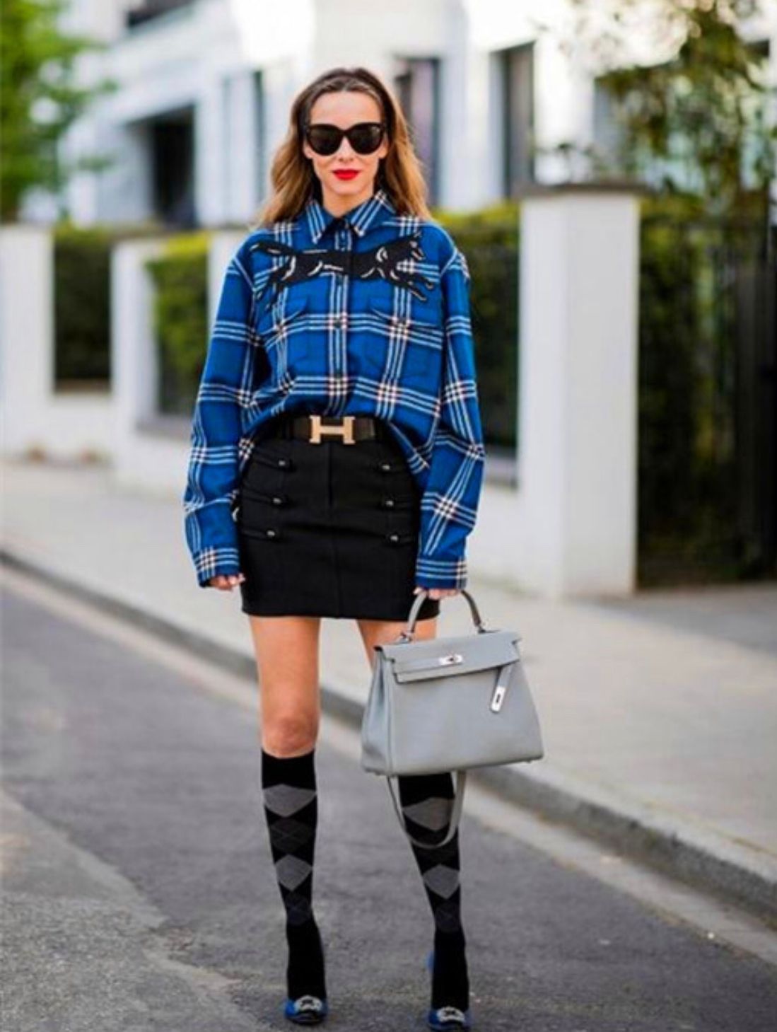 土气又古板的格子衬衫,土到爆的格子衬衫