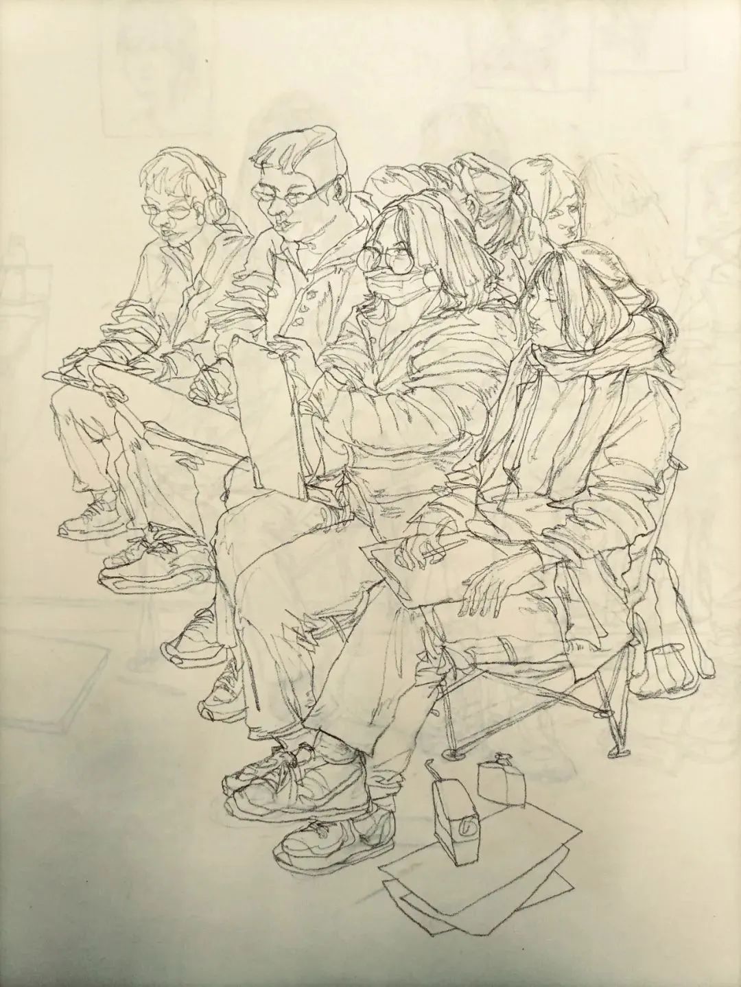 美院高分速写欣赏,中国美院速写要求及优秀高分卷