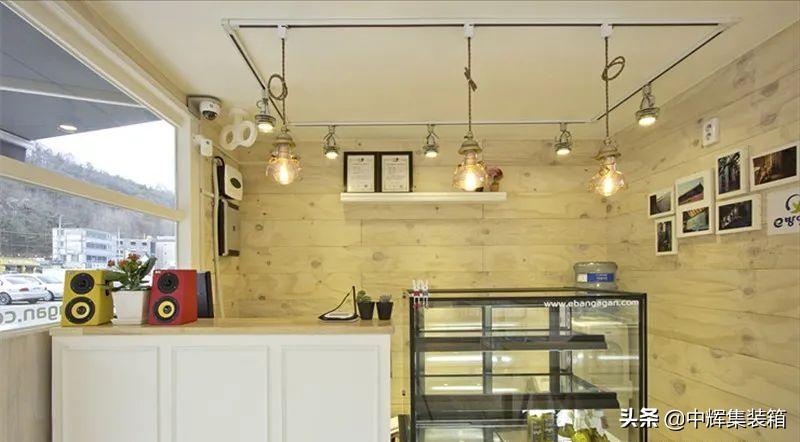 集装箱别墅咖啡馆,集装箱咖啡馆图片