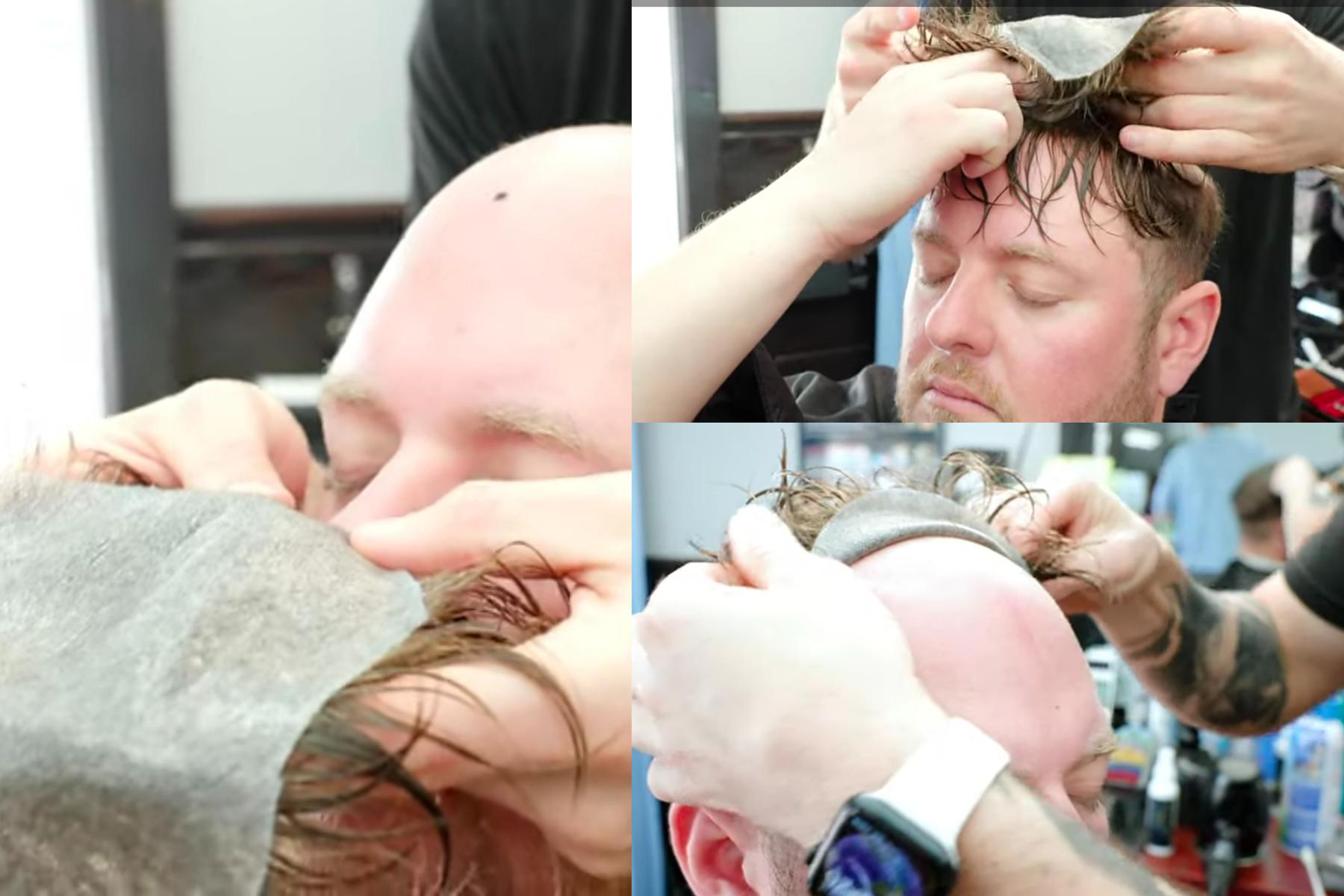 戴假发用的胶怎么清洗,假发上的粘胶怎么清理