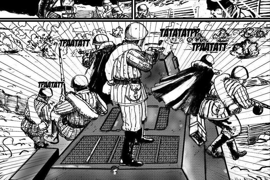 论统治卡通讽刺作为战壕文化叙事，如何描述士兵的抱怨和忍耐？