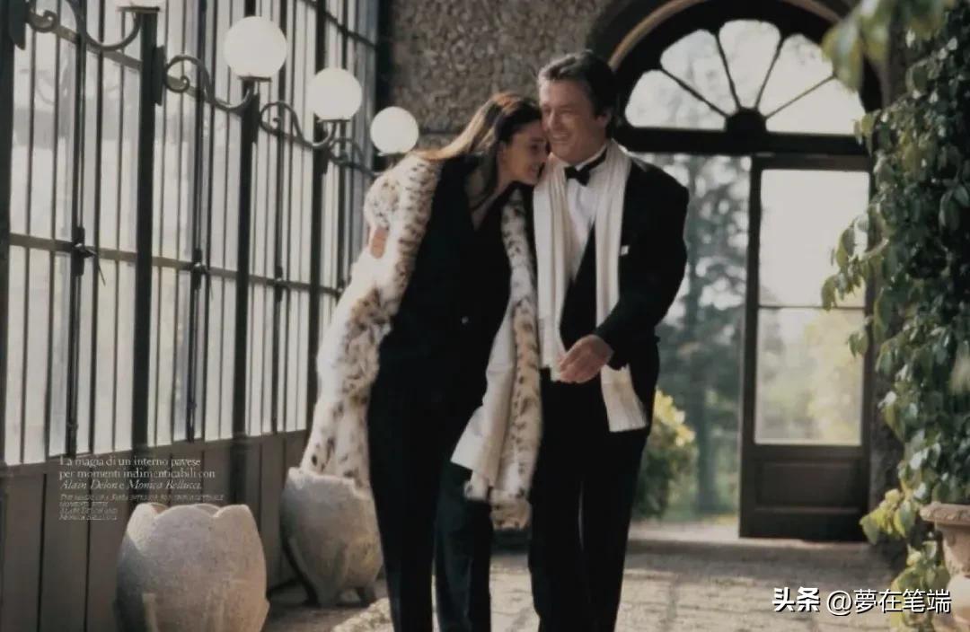 阿兰德龙和莫妮卡贝鲁奇广告,阿兰德龙和莫妮卡贝鲁奇什么关系