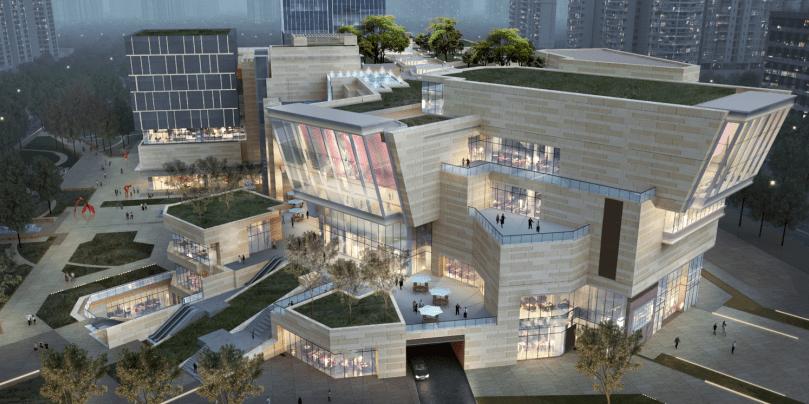 创意无限!商业综合体百佳华MaxCity沙井店以蚝元素为设计主题