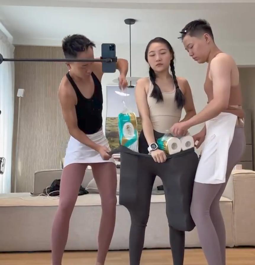 能装下三室一厅的瑜伽裤,三室一厅的瑜伽裤