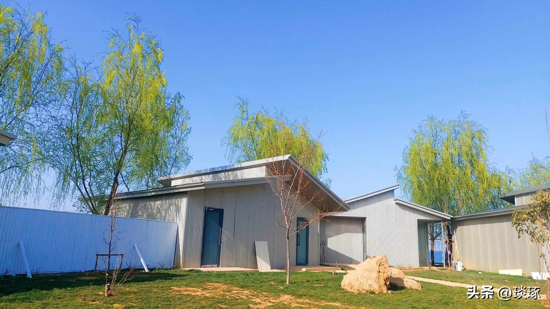 叶县燕山湖风景,叶县燕山湖度假村美景