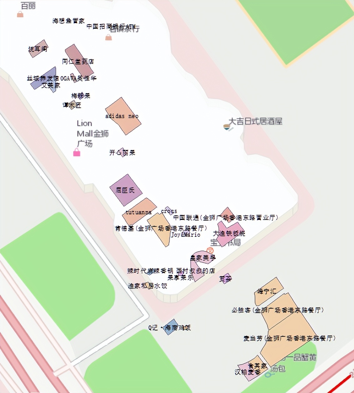 青岛西海岸新区繁华地段商圈,青岛最全的购物广场